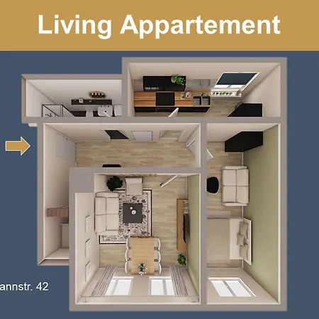 Luga Homes - Karli Appartamento Lipsia